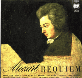 LP - Mozart, Margaret Price, Trudeliese Schmidt, Francisco Araiza, Theo Adam, Rundfunkchor Leipzig, ...