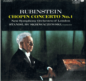 LP - Chopin, Rubinstein, Stanislaw Skrowaczewski, New Symphony Orchestra Of London – Chopin ...