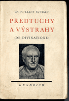 Předtuchy a výstrahy - (De divinatione)