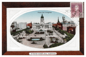 Buenos Aires - Plaza del Congreso - Argentina (pohled)
