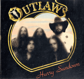 LP -  Outlaws - Hurry Sundown