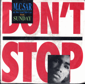 SP - M.C.Sar & The Real McCoy Feat. Sunday  – Don't Stop