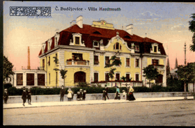 České Budějovice - Villa Hardmuth (pohled)