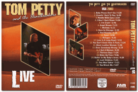 DVD - Tom Petty And The Heartbreakers – Live