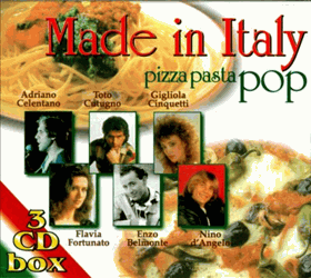 3 CD - Various – Made In Italy Pizza Pasta Pop