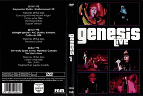 DVD - Genesis – Live