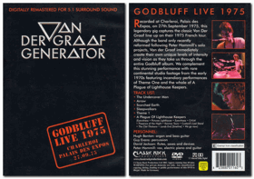 DVD - Van Der Graaf Generator – Godbluff Live 1975