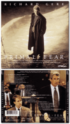 CD -  James Newton Howard – Primal Fear (Music From The Motion Picture Soundtrack)