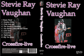 DVD -  Stevie Ray Vaughan ‎– Crossfire-Live