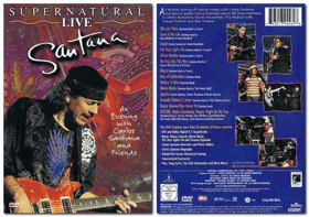 DVD -  Santana – Supernatural Live