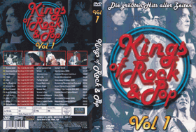 DVD -  Various ‎– Kings Of Rock & Pop - Vol 1