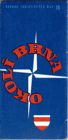 Mapa - Brno a okolí 1