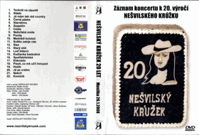 DVD - Nešvilský krůžek 20 let - Záznam koncertu k 20. výročí Nešvilského krúžku