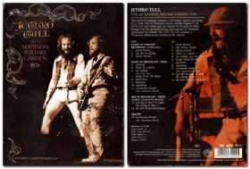 CD + DVD - Jethro Tull – Live At Madison Square Garden 1978