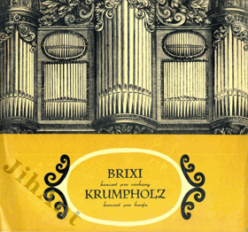 LP - Brixi, Krumpholz – Koncert pro varhany - Koncert pro harfu