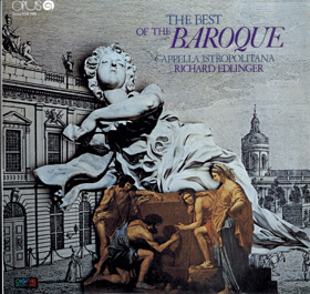 LP - Capella Istropolitana, Richard Edlinger – The Best Of The Baroque