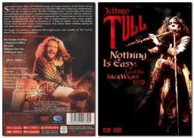 DVD -  Jethro Tull – Nothing Is Easy - Live At The Isle Of Wight 1970