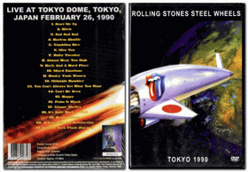 DVD -  The Rolling Stones – Rolling Stones Steel Wheels - Tokyo 1990