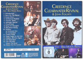 DVD -  Creedence Clearwater Revival & John Fogerty – Live - Bad Moon Rising