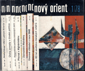 Nový Orient - konvolut čísel 1, 2, 3, 7, 8, 9, 10