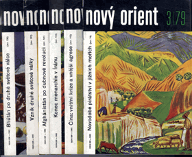 Nový Orient - konvolut čísel 3, 4, 5, 6, 7, 8, 10