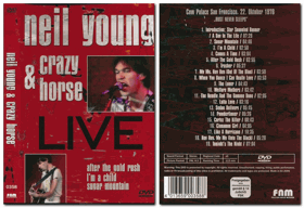 DVD - Neil Young & Crazy Horse – Live - Rust Never Sleeps