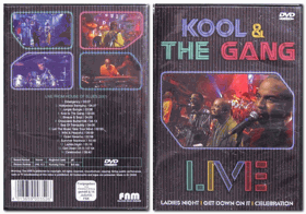 DVD - Kool & The Gang – Kool & The Gang Live