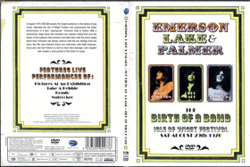 DVD - Emerson, Lake & Palmer – The Birth Of A Band - Isle Of Wight Festival 1970