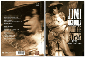 DVD - Jimi Hendrix – Band Of Gypsys - Live At Fillmore East