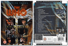 DVD - The Who – Listening To You (Live At The Isle Of Wight Festival)