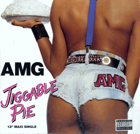 LP -   AMG ‎– Jiggable Pie - Once A Dawg