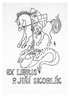 Ex Libris P. jiří Skoblík - Z. M. Zenger