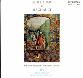 LP - Guillaume De Machault - Balladen