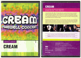 DVD -  Cream - Farewell Concert