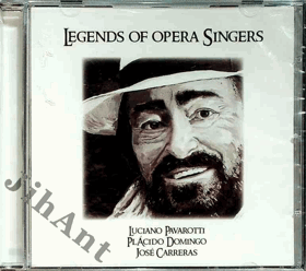 CD - Legends Of Opera Singers - NEROZBALENO !