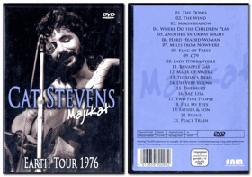 DVD - Cat Stevens – Majikat - Earth Tour 1976