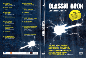 DVD - Classics Rock - Live In concert