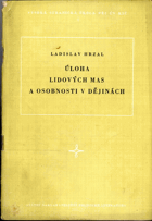 Úloha lidových mas a osobnosti v dějinách