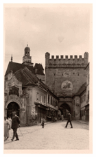 Prachatice - brána (pohled)