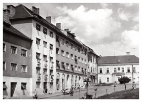Kremnica - náměstí 1. máje (pohled)
