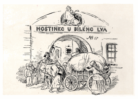 Hostinec U bílého lva (pohled)