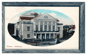 Weimar - Hoftheater (pohled)