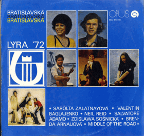LP - Various – Bratislavská Lýra ´72