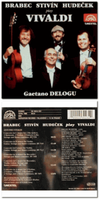 CD - Brabec, Stivín, Hudeček, Gaetano Delogu – Play Vivaldi