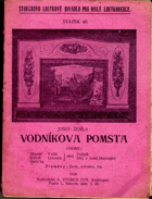Loutková hra - Vodníkova pomsta