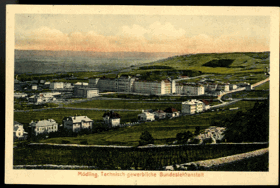 Mödling - Technisch - gewerbliche Bundeslehranstalt - Rakousko (pohled)