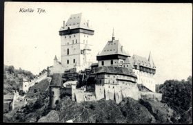 Karlův Týn - Karlštejn (pohled)