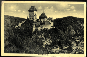Hrad Karlštejn (pohled)