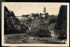 Hrad Zvíkov (pohled)