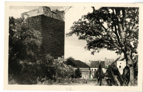 Cheb - Černá věž (pohled)